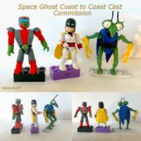 Space Ghost C2C Cast Minifigures (Space Ghost) Custom Miniature / Figurine