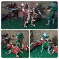 Classic Doom2 Chaingun Commando (Doom) Custom Action Figure
