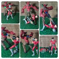 Red Doom Marine Speed Demon (Doom) Custom Action Figure