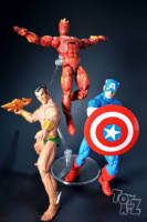 Human Torch (First Appearance) (Marvel Legends) Custom Action Figure [The Invaders]