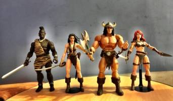 Zulu from marvel's Conan the Barbarian (Marvel Legends) Custom Action Figure [Zulu,Belit,Conan and Red sonja]