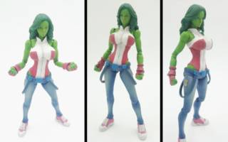 She Hulk Variable Action Figure (Marvel) Custom Action Figure