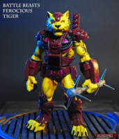 Battle Beasts Ferocious Tiger (Masters of the Universe) Custom Action Figure