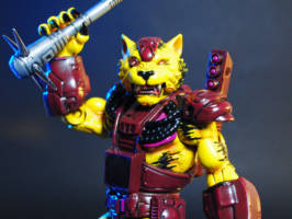 Battle Beasts Ferocious Tiger (Masters of the Universe) Custom Action Figure