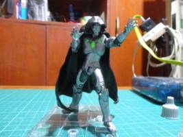 Infamous Iron Man (Victor Von Doom/Dr. Doom) (Marvel Universe) Custom Diorama / Playset