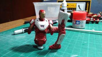 Mark 46 Civil War Armor Iron Man (Marvel Universe) Custom Action Figure