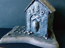 Zero (Nightmare Before Christmas) Custom Diorama / Playset