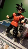 Goku Black (Dragonball Z) Custom Action Figure [After it dried]