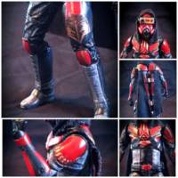 Destiny Hunter (with Hawksaw Pulse Rifle) (Destiny) Custom Action Figure