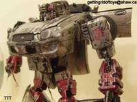 Battle Damage Silverstreak (Transformers - Alternators) Custom Action Figure