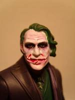 Dark Knight Joker Heath Ledger (Batman - Movie Style) Custom Action Figure