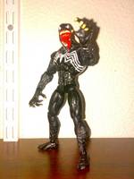 Venom (Interchangable Heads) (Marvel Legends) Custom Action Figure