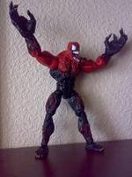 Repaint Toxin (Spider-Man) Custom Action Figure