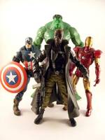 Nick Fury, Movie Style (Iron Man) Custom Action Figure