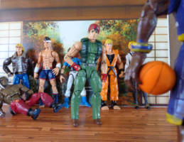 Ralf Jones (King of Fighters) Custom Action Figure [Here comes a new challenger]