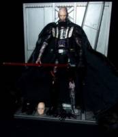 Mafex Battle damaged Darth Vader (Star Wars) Custom Action Figure