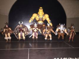 Athus the barbarian giant (Masters of the Universe) Custom Action Figure [Here's a pic for size comparison. To war with his allies!]