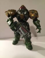 Mega City One, riot armoured judge. (Starcraft) Custom Action Figure