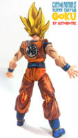 Super Saiyan Goku Cell Shade (Dragonball Z) Custom Action Figure