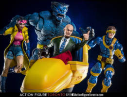 Professor X with 3D Printed Hover Chair (Marvel Legends) Custom Action Figure