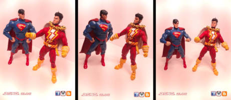 Shazam Captain Marvel (DC Superheroes) Custom Action Figure