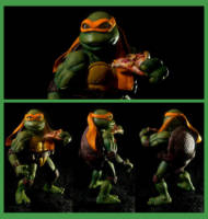 Michelangelo (1990 Movie) (Teenage Mutant Ninja Turtles) Custom Action Figure