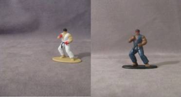 Evil Ryu (Street Fighter) Custom Miniature / Figurine