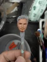 starlord marvel legends repaint headsculpt (Marvel Legends) Custom Action Figure