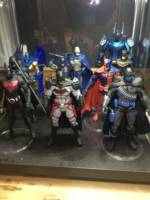 Flashpoint: Thomas Wayne (Batman - Arkham Knight) Custom Action Figure [Alongside other alternate version of Batman]