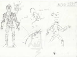 Blood Spider (Marvel Legends) Custom Action Figure [Blueprint]