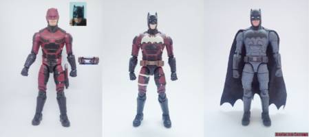 Batman (Batman) Custom Action Figure [Batman custom action figure before and after]