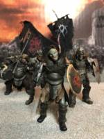 Orc Axe-Man (Lord of the Rings) Custom Action Figure [Posse posing]