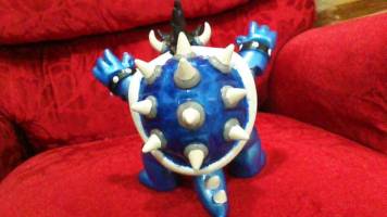 Dark Bowser and Dark Fawful Bug (Super Mario Bros) Custom Action Figure
