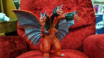 Queen Ghidorah and Queen Xiaxious (Godzilla) Custom Action Figure
