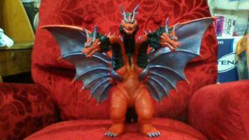 Queen Ghidorah and Queen Xiaxious (Godzilla) Custom Action Figure
