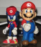 Mario Sonic (Sonic) Custom Action Figure