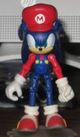 Mario Sonic (Sonic) Custom Action Figure