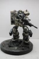 EFSF Zaku II (Gundam) Custom Diorama / Playset