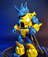 Battle Beasts Rocky Rhino (Masters of the Universe) Custom Action Figure