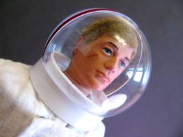 Action Man Space Explorer (Action Man) Custom Other [close up of his custom helmet]