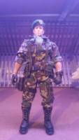 1/12 Scale GI JOE, Lt Falcon aka 5th SFG (G.I. Joe) Custom Action Figure [Webbing]