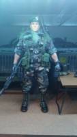 1/12 Scale GI JOE, Lt Falcon aka 5th SFG (G.I. Joe) Custom Action Figure [Loaded]