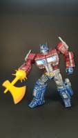 MP-10C [Cartoon Optimus Prime] (Transformers) Custom Action Figure [Action Pose with Axe]