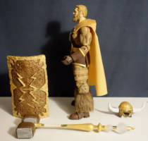 Heimdall (Marvel Legends) Custom Action Figure [Heimdall No Helmet Left]