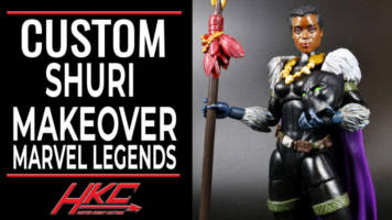 Black Panther Shuri (Comic book style makeover) (Marvel Legends) Custom Action Figure