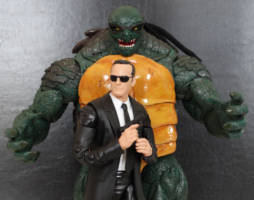 Slash (IDW version) (Teenage Mutant Ninja Turtles) Custom Action Figure [With Agent Bishop]