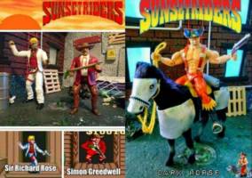Sir Richard Rose, Simón Greedwell, Dark Horse SunsetRiders (Sunset Riders) Custom Action Figure