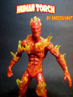 Human Torch (Marvel Universe) Custom Action Figure