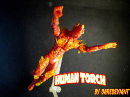 Human Torch (Marvel Universe) Custom Action Figure