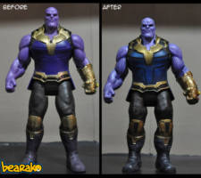 Thanos Infinity War (Marvel Universe) Custom Action Figure